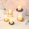 Decorative Iron Plate Pillar Candle Holder for Wedding Party Gift Home Decor
