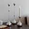 Metal Candlestick Silver Candle Holder Romantic Art Table Decoration For Wedding Dining Photography 1