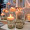 Large Capacity Glass Vase Candle Decoration Straight Tube Wedding Glass Cup Dining Table Storage Ja 2