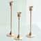 Brass Gold Candlestick Holders Kit Candle Holders Stand For Wedding Party Decorative Dining 9