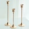 Brass Gold Candlestick Holders Kit Candle Holders Stand For Wedding Party Decorative Dining 9