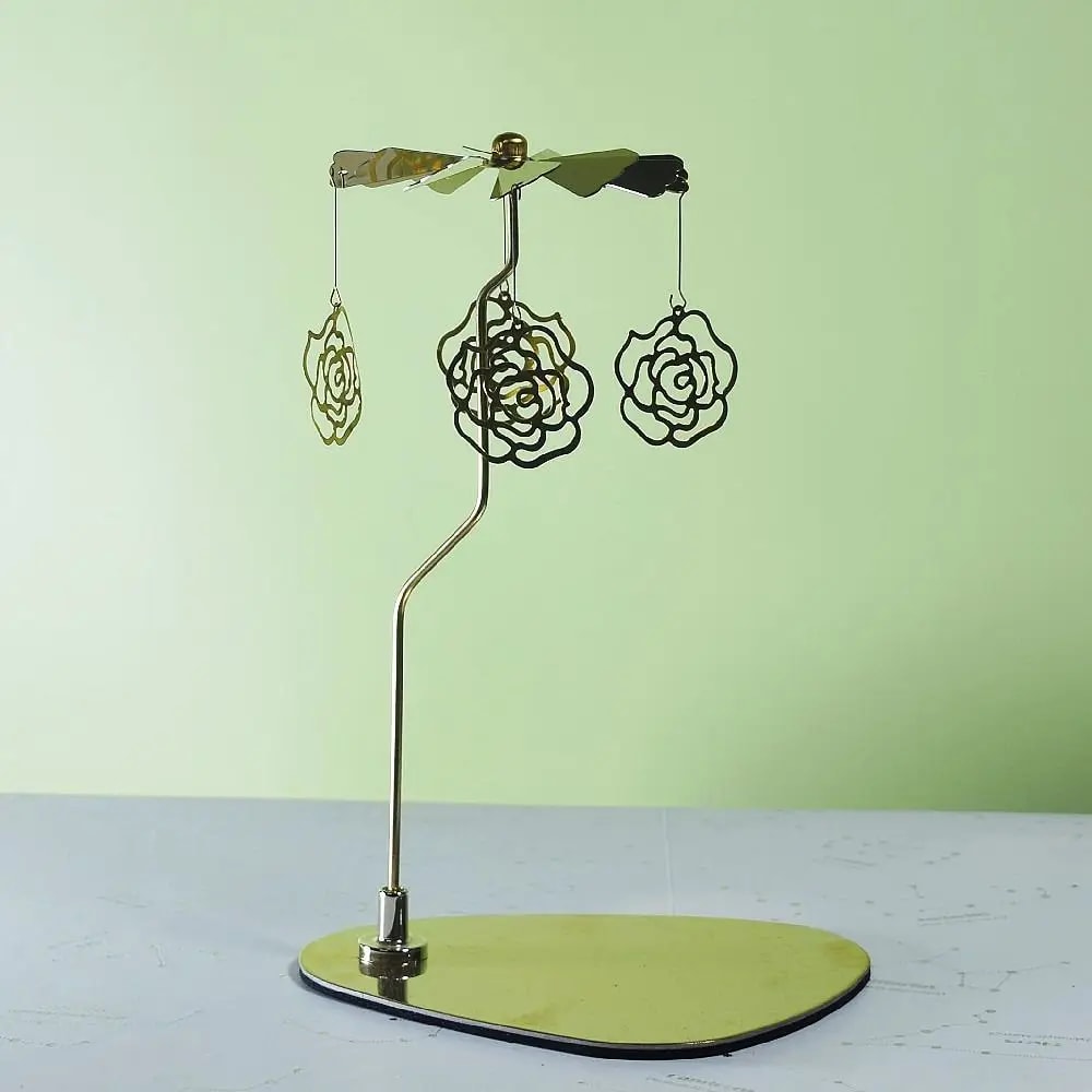 New Carousel Candle Spinner For Wedding Party Christmas Festival Home Office Decor Candle Holder 1