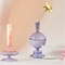 Glass Candlesticks For Home Wedding Table Floriddle Taper Candle Holders Glass Vase Bookshelf Candl