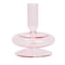 Glass Candlesticks For Home Wedding Table Floriddle Taper Candle Holders Glass Vase Bookshelf Candl