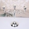 Metal Candlestick Holder Retro 3-Arm Candelabra Wedding Home Decor