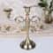 Metal Candlestick Holder Retro 3-Arm Candelabra Wedding Home Decor