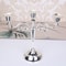 Metal Candlestick Holder Retro 3-Arm Candelabra Wedding Home Decor