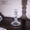 Pillar Glass Candle Wick Holder Clear Candlestick For Dining Table Design Decor 5