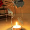 Candelabra Christmas Decorations Spinning Rotary Metal Carousel Tea Light Candle Holder Stand Light 2