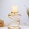 Simple Golden Metal Candle Holders Luxury Style Bar Wedding Decor Home Candlestick