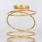 Simple Golden Metal Candle Holders Luxury Style Bar Wedding Decor Home Candlestick