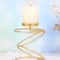 Simple Golden Metal Candle Holders Luxury Style Bar Wedding Decor Home Candlestick