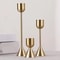 Golden Metal Candle Holders Luxury Wedding Candelabra Bar Party Table Stand Home Decorations For Ne 0