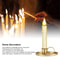 Metal Wrought Iron Retro Candle Holder Desktop Candlestick With Handle Wedding Home Decoration 1
