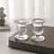 Novelty Glass Candle Holder Romantic Candle Stand Wedding Centerpieces Desk Ornaments Gifts 1
