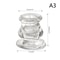 Novelty Glass Candle Holder Romantic Candle Stand Wedding Centerpieces Desk Ornaments Gifts 8