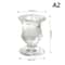 Novelty Glass Candle Holder Romantic Candle Stand Wedding Centerpieces Desk Ornaments Gifts 7