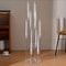 Acrylic Candelabras for Wedding Dinner Party Clear Candle Centerpiece for Tables
