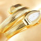 Gold Ladies Wristwatch Luxury Stainless Steel Quartz Watch Bracelet HighQuality Fashion Watch 2