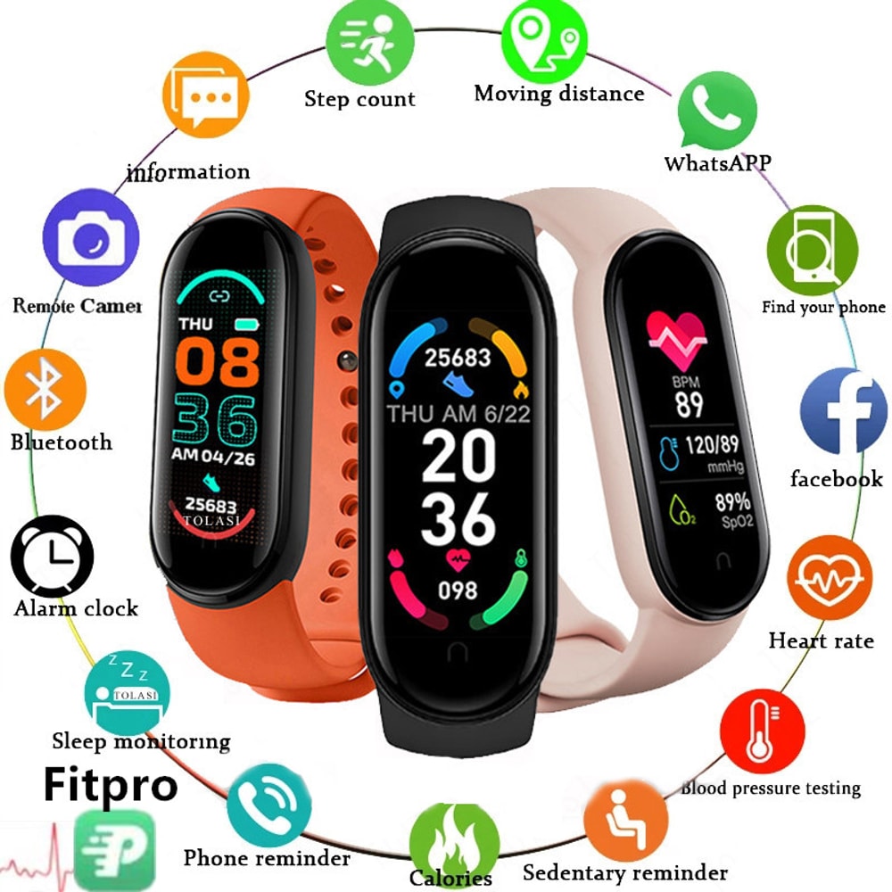 Waterproof Smart Watch For Men Women With Fitness Tracker Blood Pressure Monitor Heart Rate Smart B 0