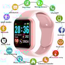 bluetooth connected multifunctional smart watch men women sports fitness sleep monitor music bracelet