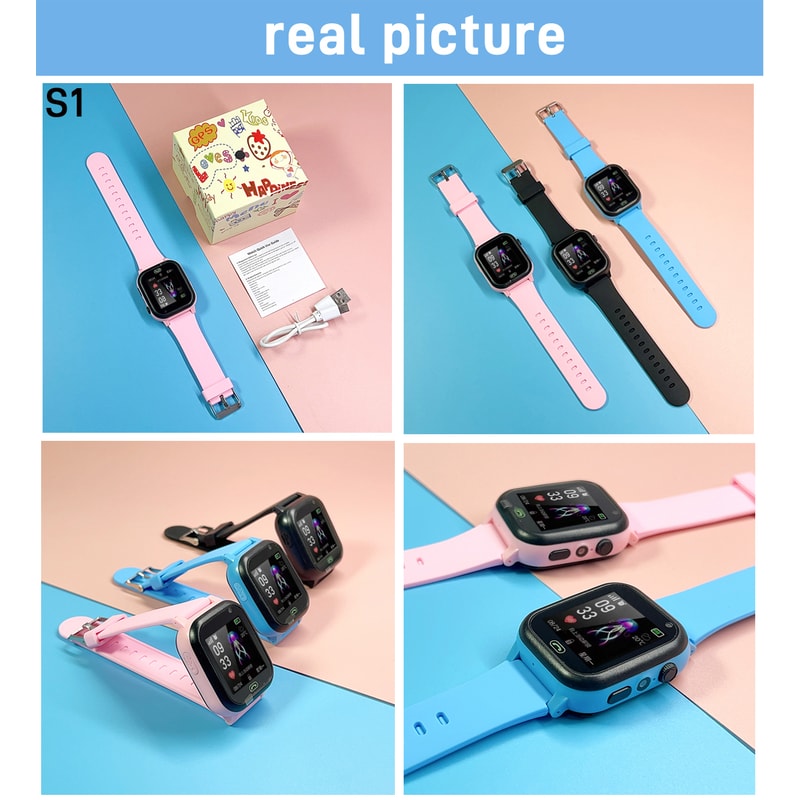 Waterproof Kids Smart Watch With SOS LBS Location Sim Card Camera For Boys Girls Gift Present 5