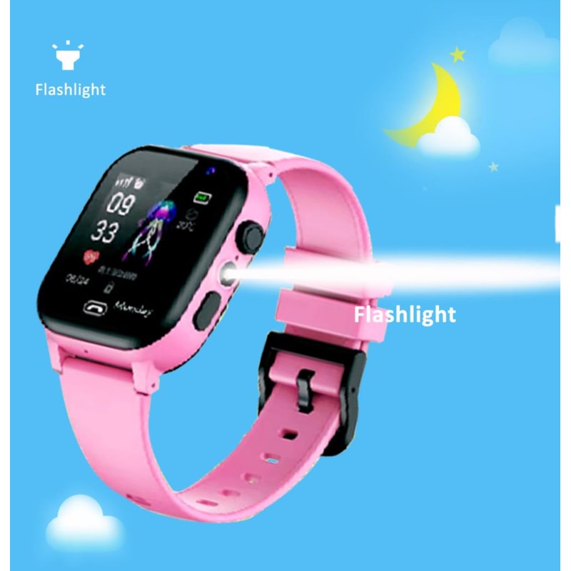 Waterproof Kids Smart Watch With SOS LBS Location Sim Card Camera For Boys Girls Gift Present 4