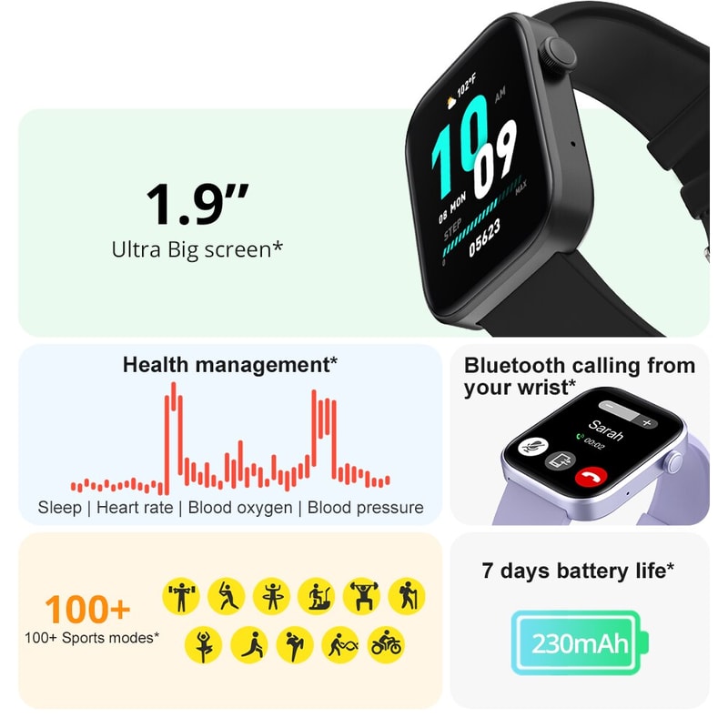 Smartwatch For Women Voice Assistant With Health Monitoring And Waterproof Feature 3