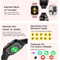 Android Smartwatch Bluetooth Call Music Fitness Tracker Sports Watches Touch Dial 4