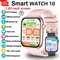 Ladies Smartwatch New Watch NFC Bluetooth Call Heart Rate Sports Voice Assistant For Women Men 6