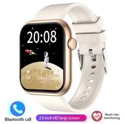 ladies smartwatch new watch nfc bluetooth call heart rate sports voice assistant for women men
