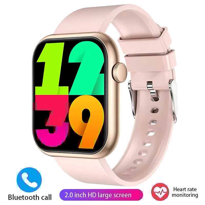 Ladies Smartwatch New Watch NFC Bluetooth Call Heart Rate Sports Voice Assistant For Women Men 7