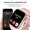 Smart Watch For Women Sport Fitness Tracker Full Touch Screen Waterproof Bluetooth Call Smartwatch 2