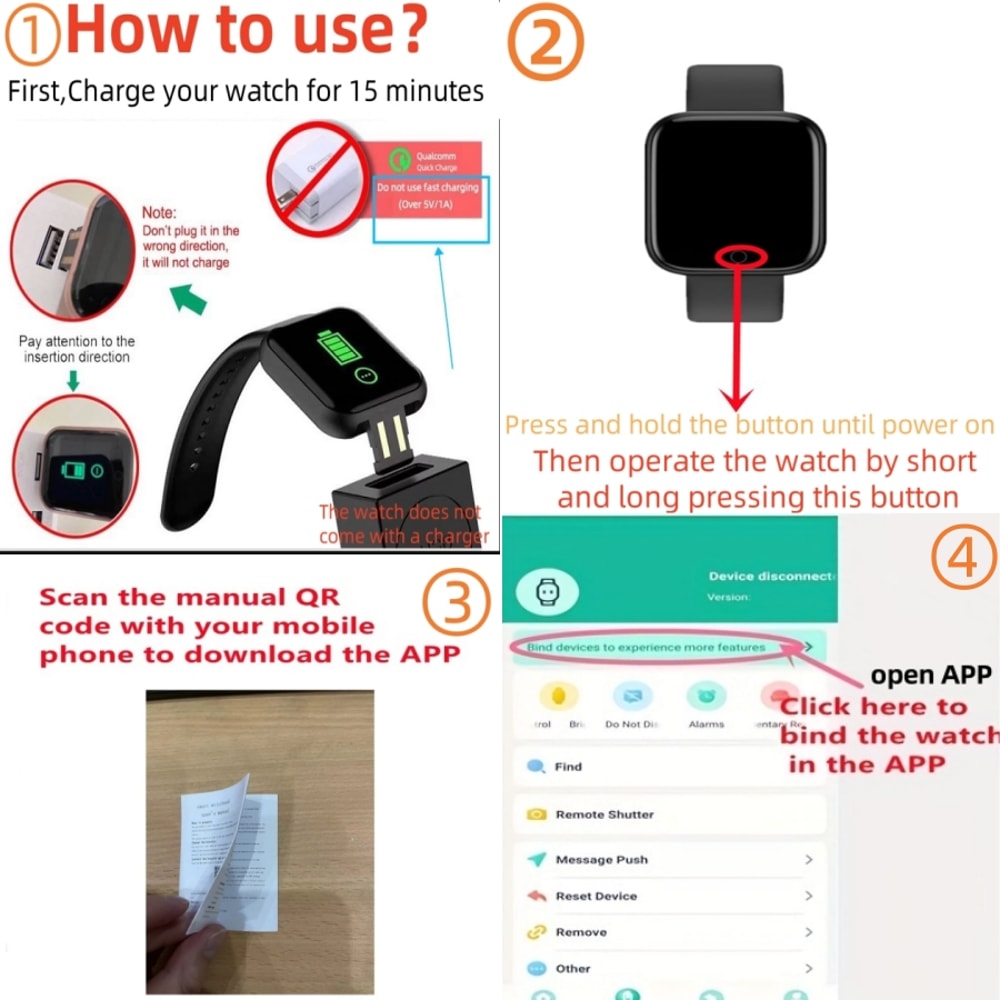 Bluetooth Smartwatch Men Women Music Player Fitness Sport Bracelet Multifunctional Sleep Monitor Sm 2