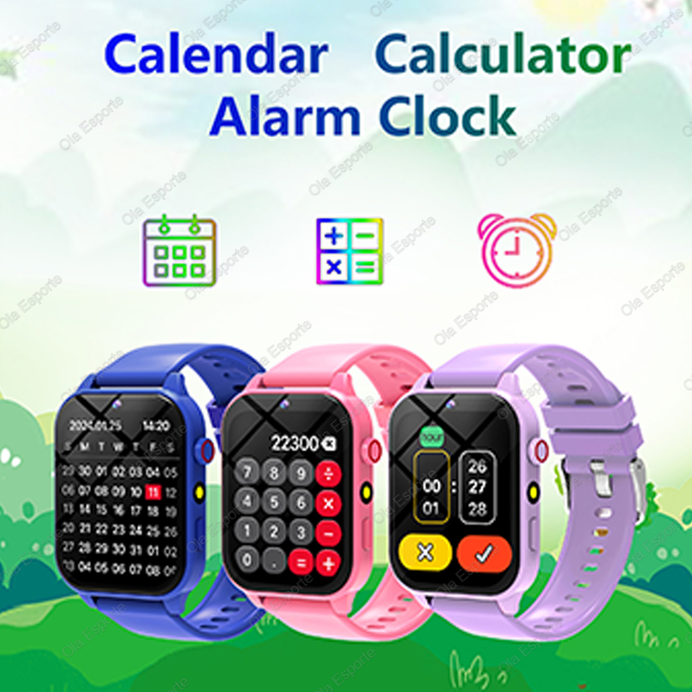 Kids Smart Watch With Display Camera Games Sleep Monitor Alarm Clock Gift For Boys Girls 3