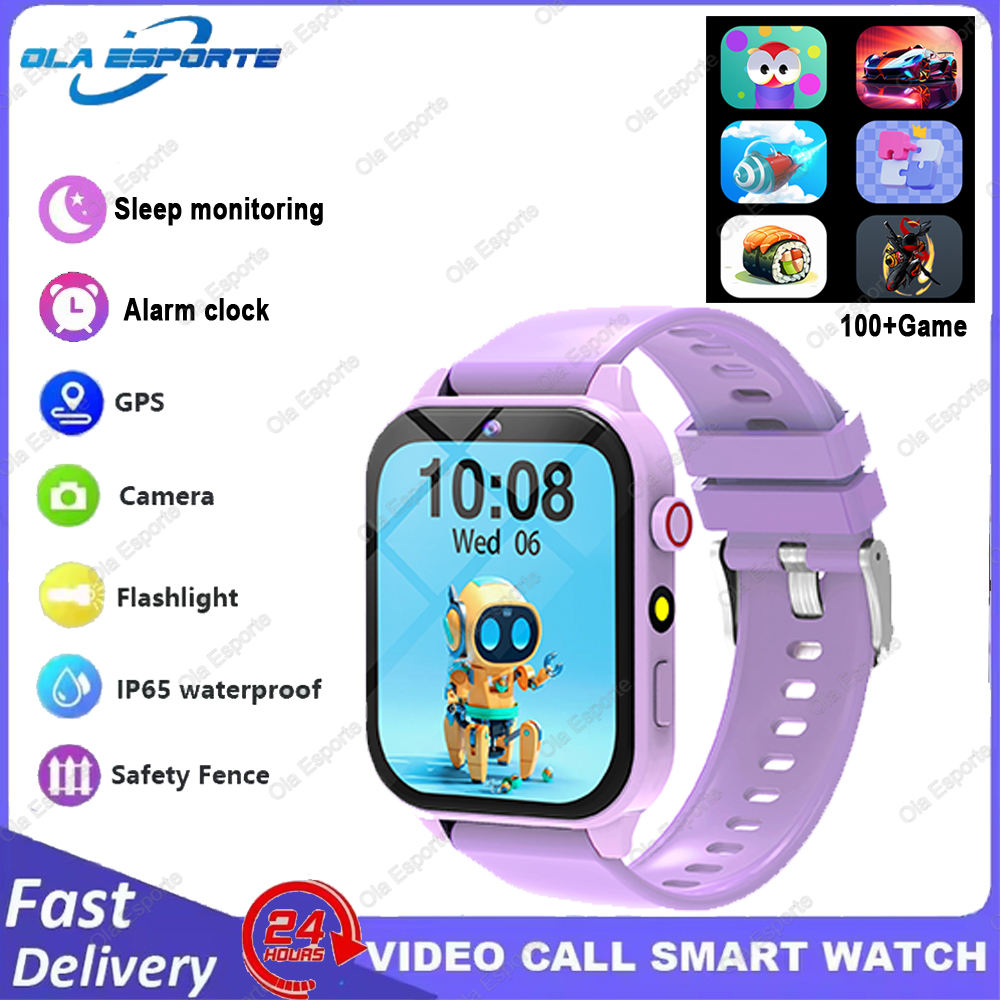 Kids Smart Watch With Display Camera Games Sleep Monitor Alarm Clock Gift For Boys Girls 9
