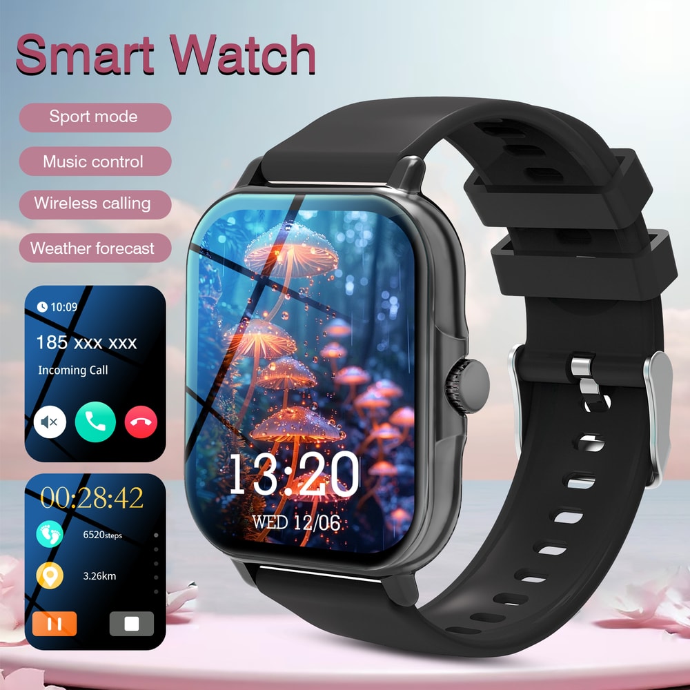 Fitness Tracker Smart Watch For Men And Women Wireless Calling Sports Smart Watch Screen 7