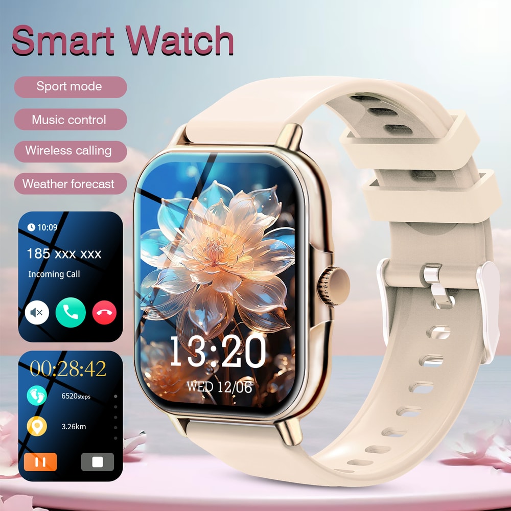 Fitness Tracker Smart Watch For Men And Women Wireless Calling Sports Smart Watch Screen 9
