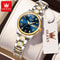 Classic Business Top Woman Watch Waterproof Ladies Wristwatch Original Quartz Watch Diamond Scale C 8