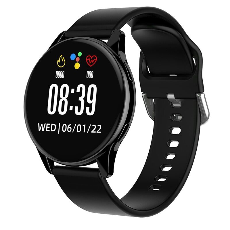Smart Watch With Wireless Charging Bluetooth Calls Custom Watch Face Fitness Bracelet For Men Women 0
