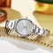 Stainless Steel Fashion Quartz Watch For Women Luxury Watch With Simple Circular Dial 3