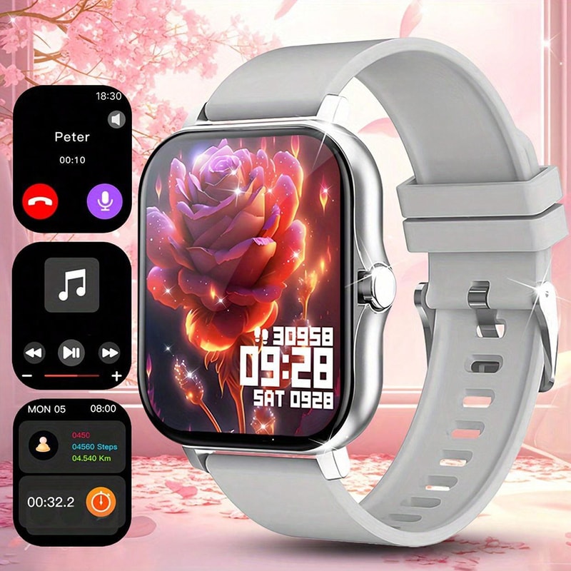 Waterproof Smartwatch BT Call HD Screen Sports Fashion Bracelet Health Sleep Monitoring For Kids Wo 10