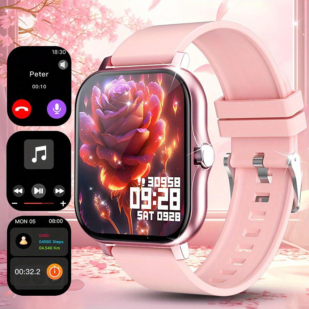 Waterproof Smartwatch BT Call HD Screen Sports Fashion Bracelet Health Sleep Monitoring For Kids Wo 7