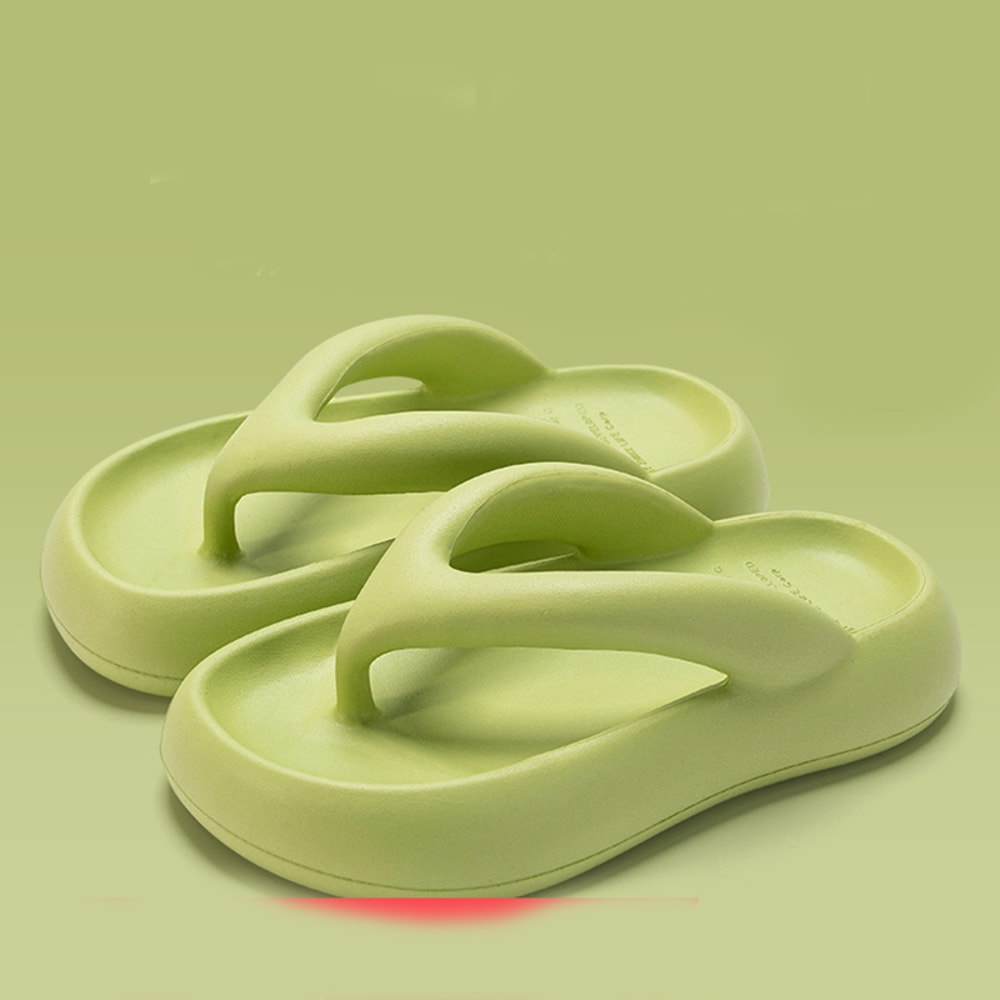 Height Increasing Beach Sandals For Women Thick Bottom Flip Flops Anti Slip Slippers For Summer Wea 1