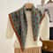 New Pure Cotton Women Scarf Square Foulard Lady's Neck Hair Scarves Design Printed Head Kerchief Fashion Girl Scarf