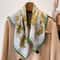 New Pure Cotton Women Scarf Square Foulard Lady's Neck Hair Scarves Design Printed Head Kerchief Fashion Girl Scarf
