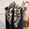 New Pure Cotton Women Scarf Square Foulard Lady's Neck Hair Scarves Design Printed Head Kerchief Fashion Girl Scarf