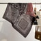 New Pure Cotton Women Scarf Square Foulard Lady's Neck Hair Scarves Design Printed Head Kerchief Fashion Girl Scarf