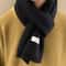 Solid Color Winter Thermal Knitted Scarf Unisex Neck Shawl Wrap Windproof Warm Motorcycle Scarfs Fo 1