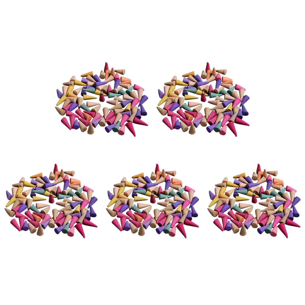 Natural Mixed Reflux Tower Incense Cone For Odor Remover Anxiety Relief Aromatherapy Meditation Rel